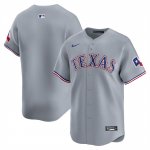 Camiseta Beisbol Hombre Texas Rangers Road Limited Gris