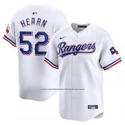 Camiseta Beisbol Hombre Texas Rangers Taylor Hearn Primera Limited Jugador Blanco