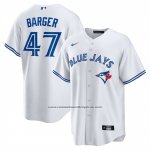 Camiseta Beisbol Hombre Toronto Blue Jays Addison Barger Primera Replica Blanco