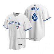 Camiseta Beisbol Hombre Toronto Blue Jays Austin Martin Replica 2020 Blanco