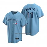 Camiseta Beisbol Hombre Toronto Blue Jays Bo Bichette Alterno Replica Azul