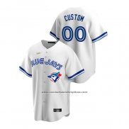 Camiseta Beisbol Hombre Toronto Blue Jays Personalizada Cooperstown Collection Primera Blanco