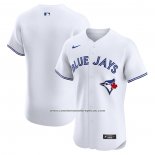 Camiseta Beisbol Hombre Toronto Blue Jays Primera Elite Blanco