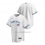 Camiseta Beisbol Hombre Toronto Blue Jays Replica Primera Blanco