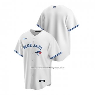 Camiseta Beisbol Hombre Toronto Blue Jays Replica Primera Blanco