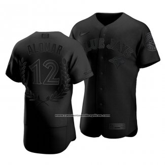 Camiseta Beisbol Hombre Toronto Blue Jays Roberto Alomar Awards Collection Retirement Negro