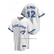 Camiseta Beisbol Hombre Toronto Blue Jays Roberto Alomar Cooperstown Collection Primera Blanco