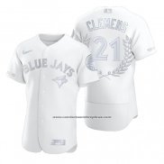 Camiseta Beisbol Hombre Toronto Blue Jays Roger Clemens Awards Collection AL Cy Young Blanco
