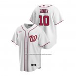 Camiseta Beisbol Hombre Washington Nationals Yan Gomes Replica Primera Blanco