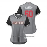 Camiseta Beisbol Mujer Chicago White Sox Tyler Danish 2018 LLWS Players Weekend Danish Gris