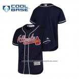 Camiseta Beisbol Nino Atlanta Braves Cool Base Azul