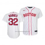 Camiseta Beisbol Nino Boston Red Sox Matt Barnes Replica 2021 Blanco