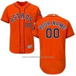 Camiseta Beisbol Nino Houston Astros Personalizada Naranja