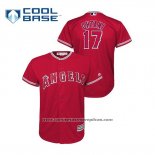 Camiseta Beisbol Nino Los Angeles Angels Shohei Ohtani Cool Base Alterno Rojo