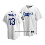 Camiseta Beisbol Nino Los Angeles Dodgers Max Muncy 2020 Primera Replica Blanco