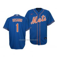 Camiseta Beisbol Nino New York Mets Amed Rosario Replica Cool Base Azul