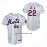 Camiseta Beisbol Nino New York Mets Juan Soto Primera Limited Blanco