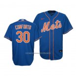 Camiseta Beisbol Nino New York Mets Michael Conforto Replica Cool Base Azul
