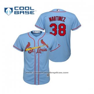 Camiseta Beisbol Nino St. Louis Cardinals Dexter Fowler Cool Base Alterno Horizon 2019 Azul