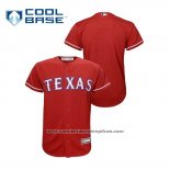 Camiseta Beisbol Nino Texas Rangers Cool Base Replica Rojo