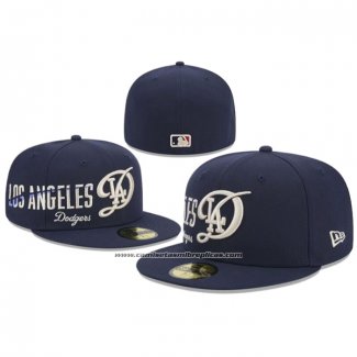 Gorra Los Angeles Dodgers Unadjustable Icon 59FIFTY Azul Marino