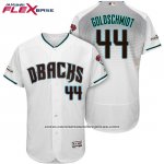Camiseta Beisbol Hombre Arizona Diamondbacks 2017 Postemporada 44 Paul Goldschmidt Blanco Flex Base Camiseta Beisbol Hombre Arizona Diamondbacks 2017 Postemporada 44 Paul Goldschmidt Blanco Flex Base