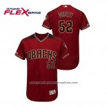Camiseta Beisbol Hombre Arizona Diamondbacks Zack Godley Autentico Flex Base Rojo