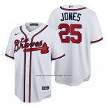 Camiseta Beisbol Hombre Atlanta Braves Andruw Jones Hispanic Heritage Blanco