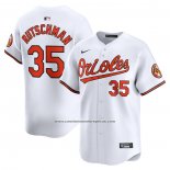 Camiseta Beisbol Hombre Baltimore Orioles Adley Rutschman Primera Limited Blanco