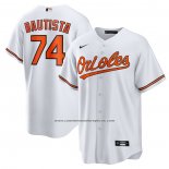 Camiseta Beisbol Hombre Baltimore Orioles Felix Bautista Replica Blanco