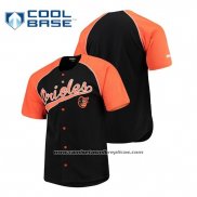 Camiseta Beisbol Hombre Baltimore Orioles Personalizada Stitches Negro Naranja