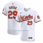 Camiseta Beisbol Hombre Baltimore Orioles Ramon Urias Primera Elite Blanco