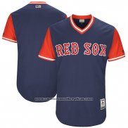 Camiseta Beisbol Hombre Boston Red Sox 2017 Little League World Series Azul