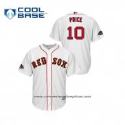 Camiseta Beisbol Hombre Boston Red Sox David Price 2019 Gold Program Cool Base Blanco