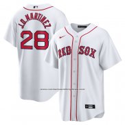Camiseta Beisbol Hombre Boston Red Sox J.d. Martinez 2019 Players Weekend Flaco Replica Negro