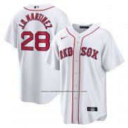 Camiseta Beisbol Hombre Boston Red Sox J.d. Martinez Flex Base Autentico Collezione Azul