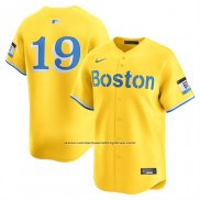 Camiseta Beisbol Hombre Boston Red Sox Roman Anthony City Connect Limited Amarillo
