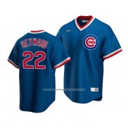 Camiseta Beisbol Hombre Chicago Cubs Jason Heyward Cooperstown Collection Road Azul