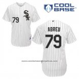 Camiseta Beisbol Hombre Chicago White Sox Jose Abreu 79 Blanco Primera Cool Base