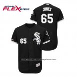 Camiseta Beisbol Hombre Chicago White Sox Nate Jones Flex Base Negro