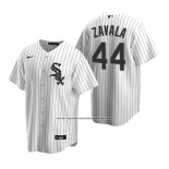 Camiseta Beisbol Hombre Chicago White Sox Seby Zavala Replica Primera Blanco