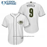 Camiseta Beisbol Hombre Cincinnati Reds 9 Jose Peraza Blanco 2018 Alterno Cool Base Camiseta Beisbol Hombre Cincinnati Reds 9 Jose Peraza Blanco 2018 Alterno Cool Base