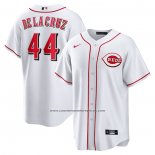 Camiseta Beisbol Hombre Cincinnati Reds Elly De La Cruz Primera Replica Blanco