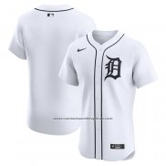 Camiseta Beisbol Hombre Detroit Tigers Primera Elite Blanco