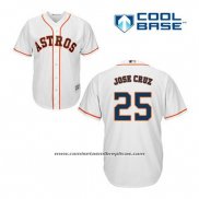 Camiseta Beisbol Hombre Houston Astros Jose Cruz Jr. 25 Gris Cool Base