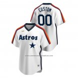 Camiseta Beisbol Hombre Houston Astros Personalizada Cooperstown Collection Primera Blanco