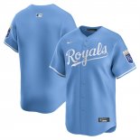 Camiseta Beisbol Hombre Kansas City Royals Alternativa Limited Azul