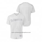 Camiseta Beisbol Hombre Milwaukee Brewers 2019 Players Weekend Blanco Autentico