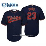 Camiseta Beisbol Hombre Minnesota Twins Nelson Cruz Cool Base Alterno Azul