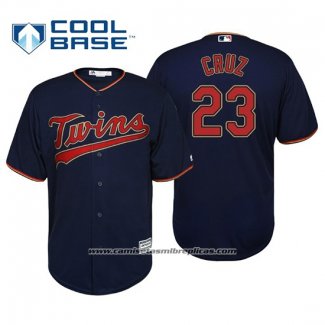 Camiseta Beisbol Hombre Minnesota Twins Nelson Cruz Cool Base Alterno Azul